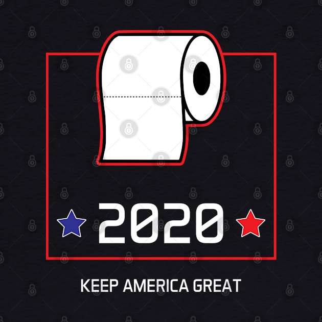 Toilet paper Crisis Vote Election 2020 Gift by Scar